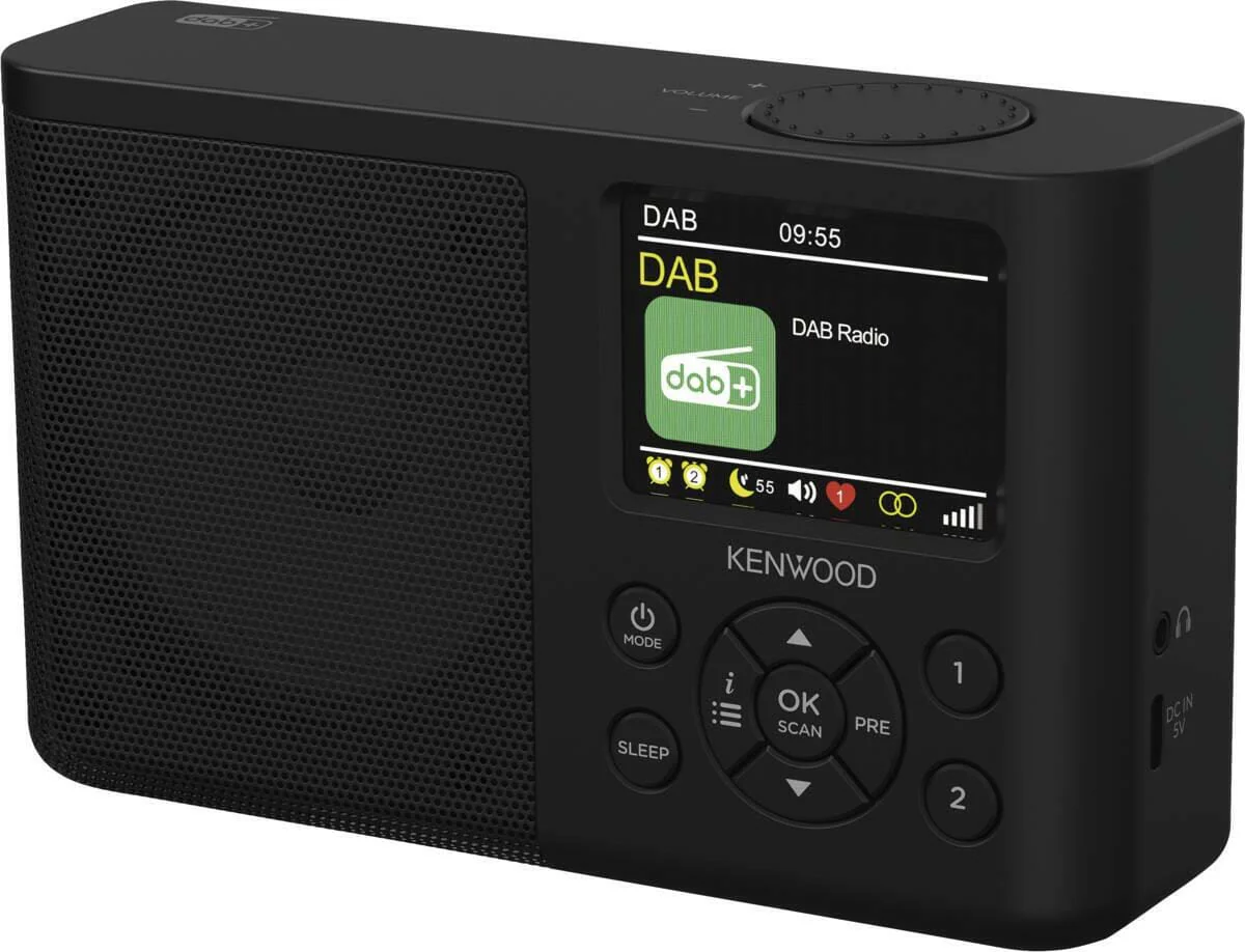 Kenwood CR-M33DAB-B zwart