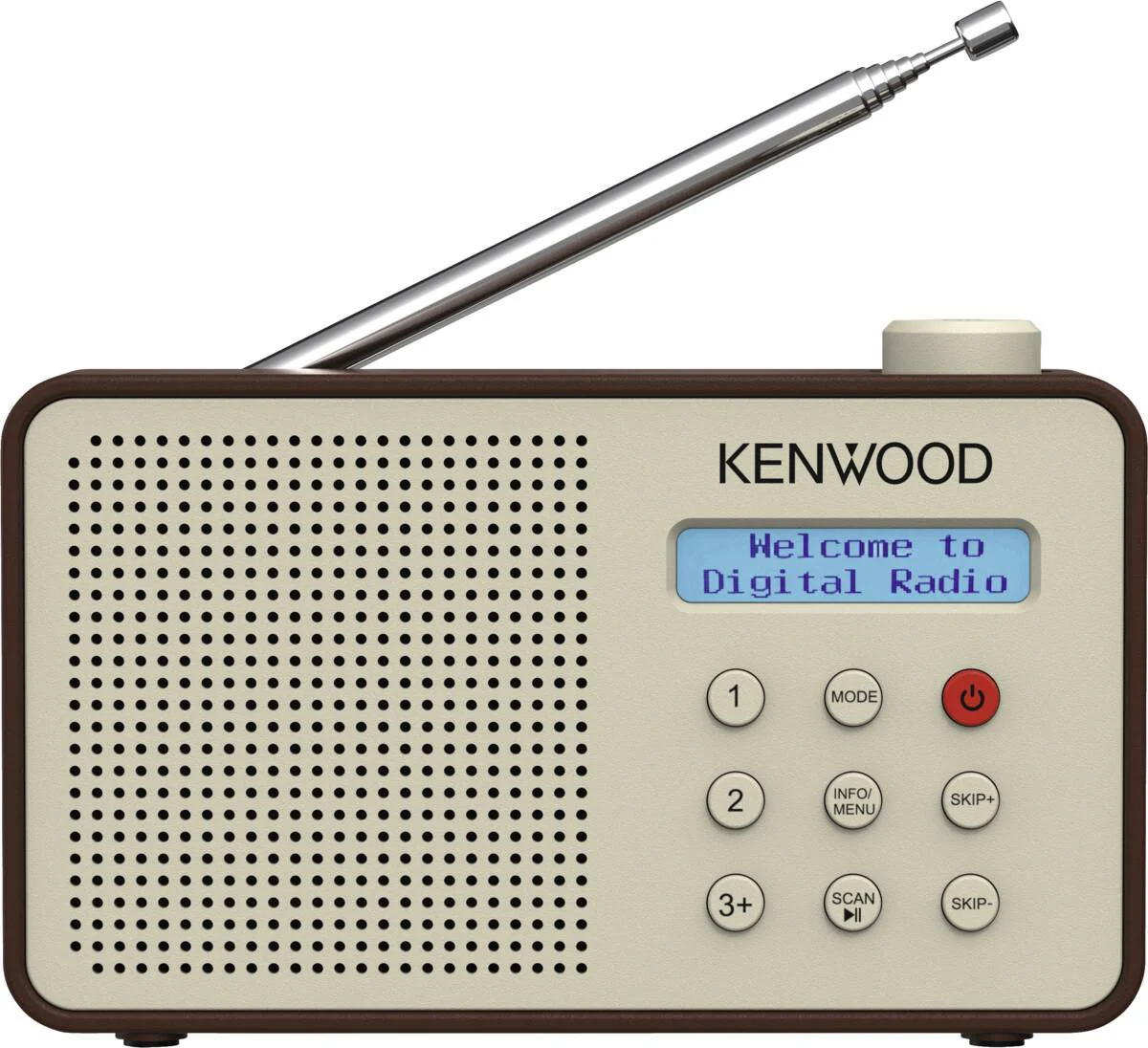 Kenwood CR-M25DAB-T bruin