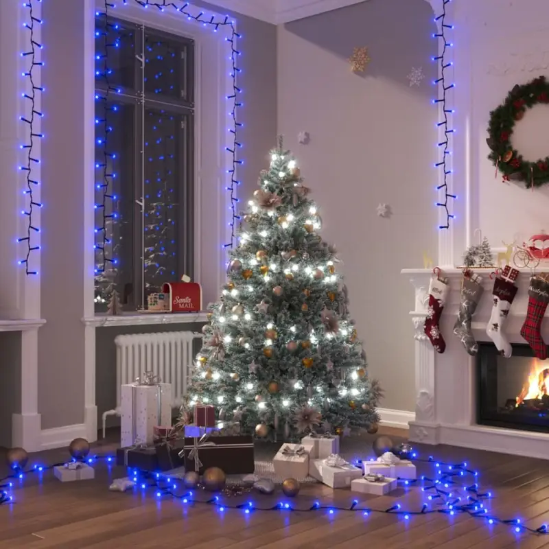 Kerstverlichting met een totale lengte van 13 meter en 400 LED’s