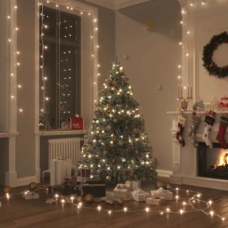 Kerstverlichting met een totale lengte van 15 m en 150 LED’s