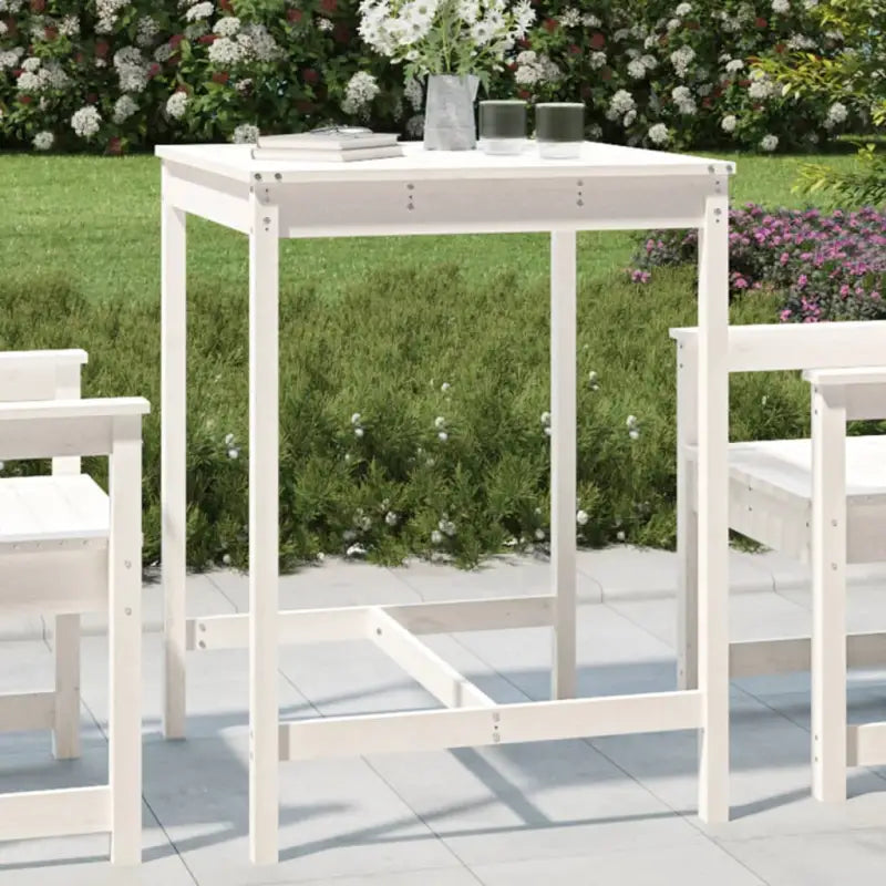 Klassieke Massief Grenenhouten Tuintafel voor buitengebruik