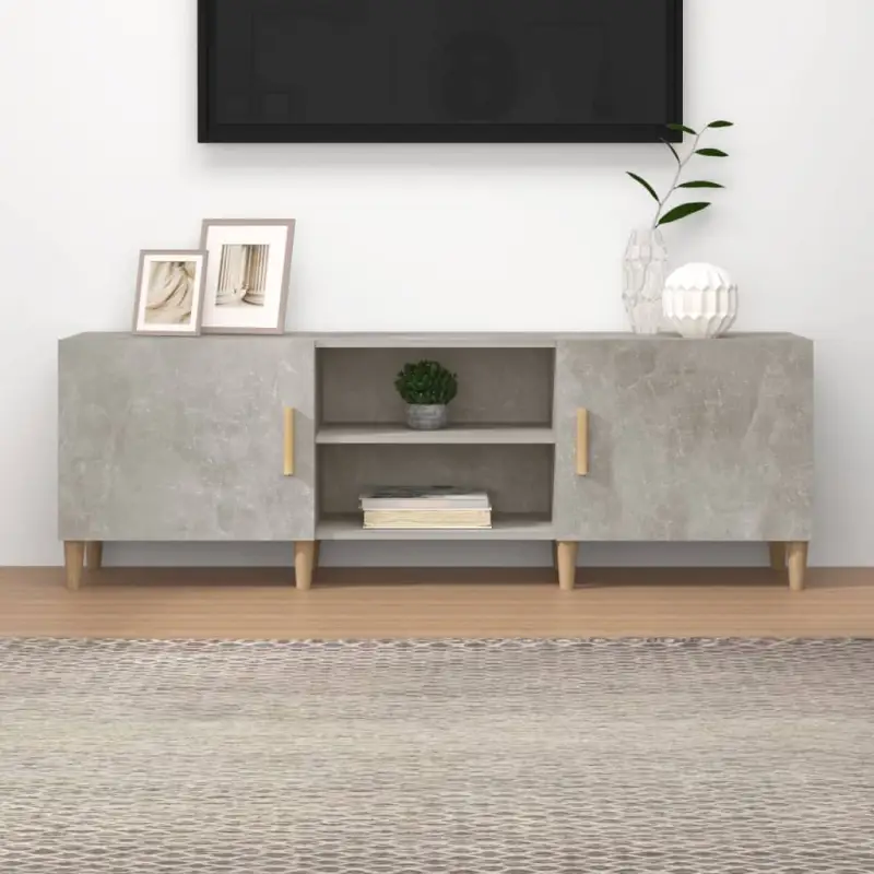Klassieke Tv Meubel van Bewekt Hout voor een Stijlvolle Woonruimte