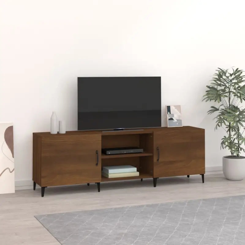Klassieke Tv-meubel van bewerkt hout met hoge kwaliteit en vochtbestendigheid