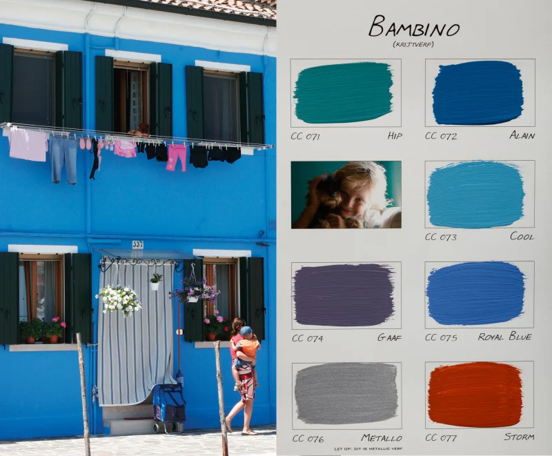 Carte Colori Kalkverf Royal Blue - Afbeelding 2