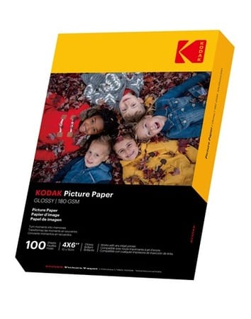 Kodak Fotopapier 180g/m2 A6 10x15cm Glans 100vellen