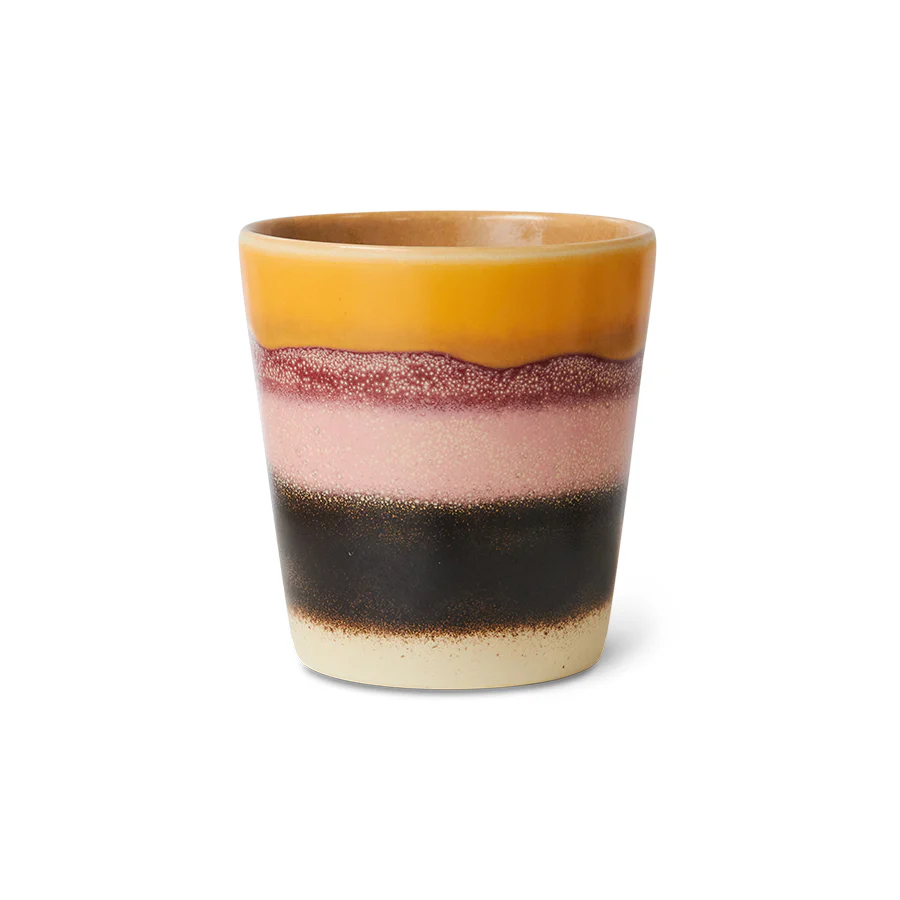 70’S Ceramics: Koffie Mok Sunset