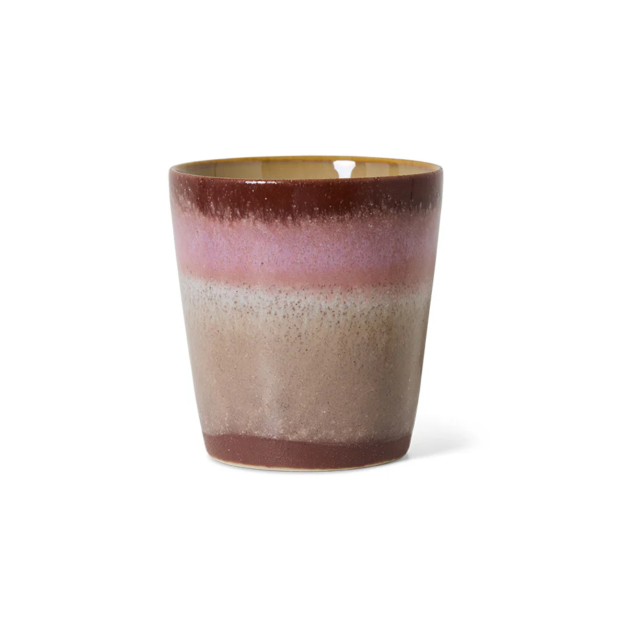 70s Ceramics: Koffie Mok Bloom