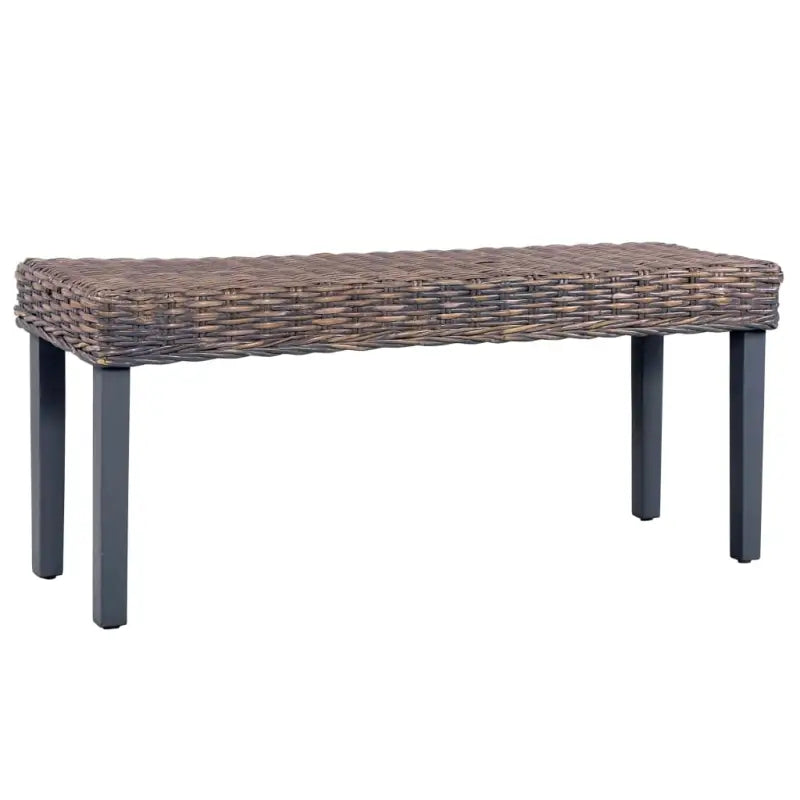 Kubu Rattan Eettafelbank voor een Natuurlijke en Stijlvolle Interieur Look