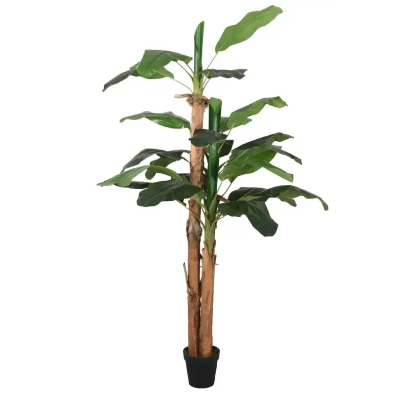 Kunstbananenboom in kunststof pot voor mooie interieurdecoratie