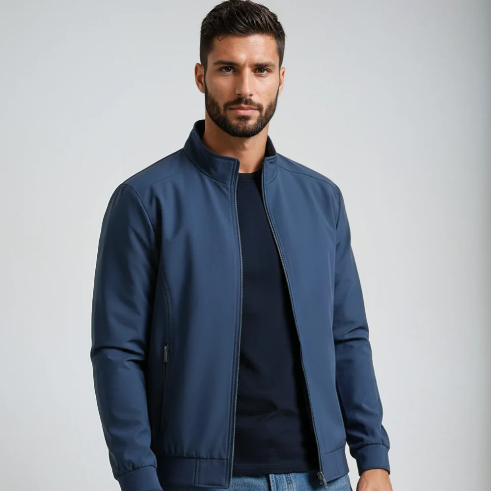 Heren Retro Winterjas – Winddichte Waterafstotende Jas met Comfortabele Pasvorm