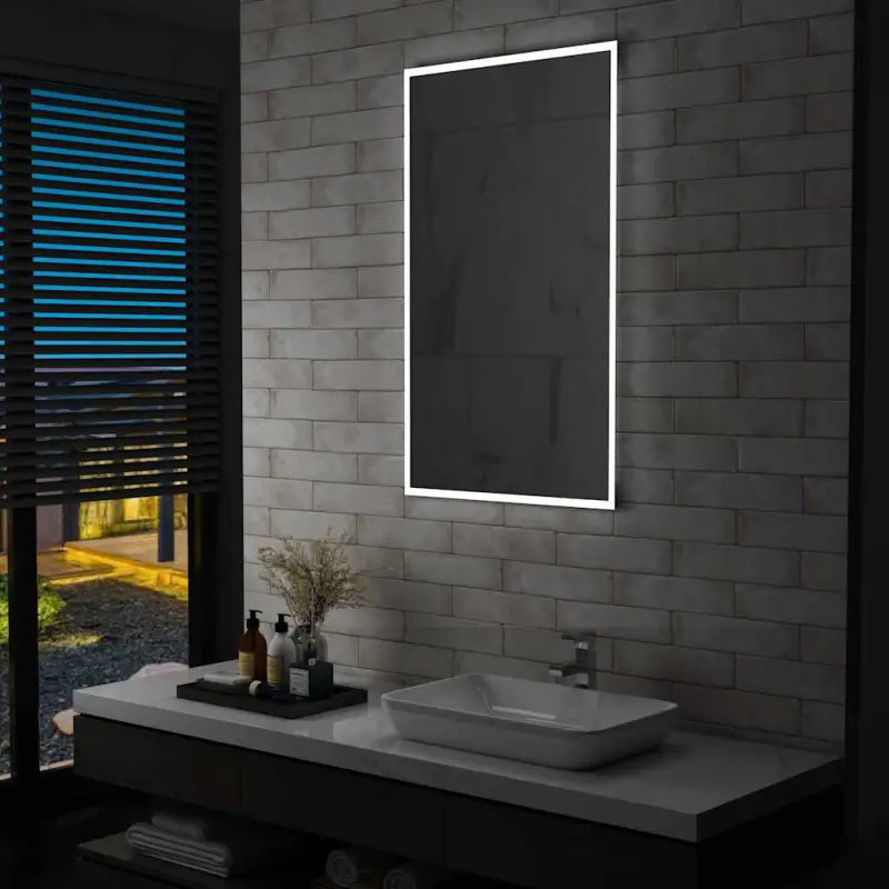 LED-badkamerspiegel met sfeervolle verlichting levering bevat inclusief montagemateriaal