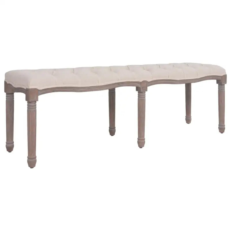 Luxe opbergbank met massief hout en antieke charme