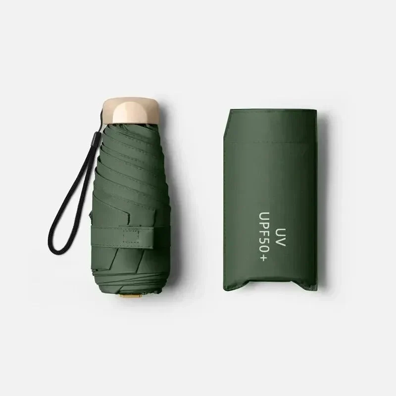 Opvouwbare Mini-Paraplu Solara – Compact, UV-bescherming & Windbestendig