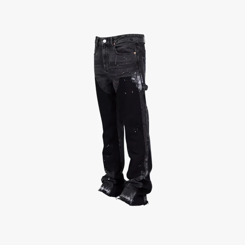 UrbanVibe Spijkerbroek – Relaxed Fit met Verfvlekken en Streetlook