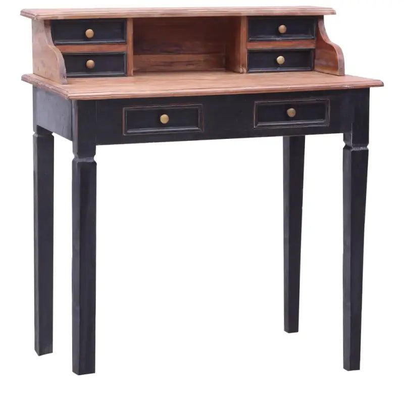 Massief Mahoniehout Bureaus met Rustieke Charme voor Elk Interieur
