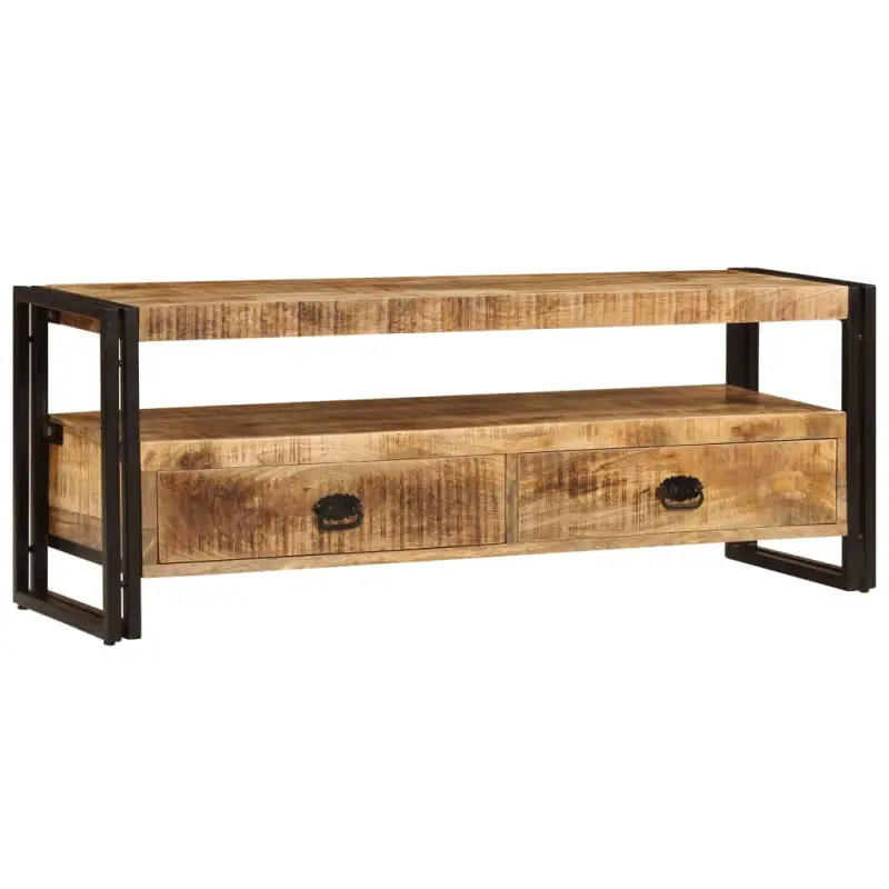 Massief mangohouten tv-meubel met vintage stijl voor een stijlvolle kamer