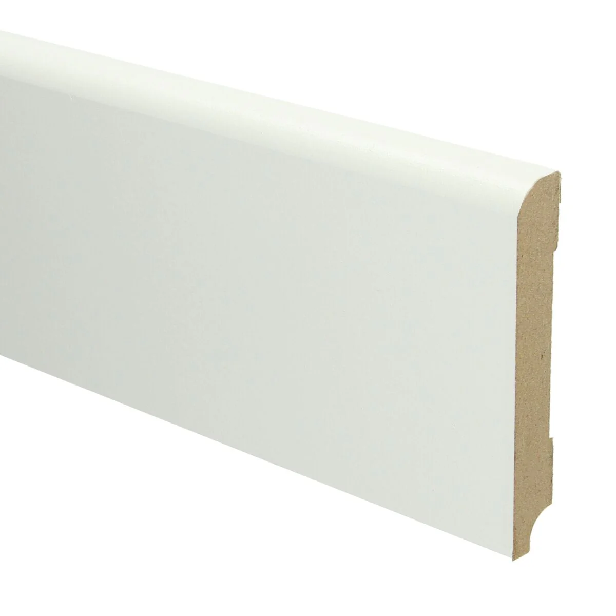 MDF Koloniale Plint 120×18 RAL 9010 Zuiver Wit 16014