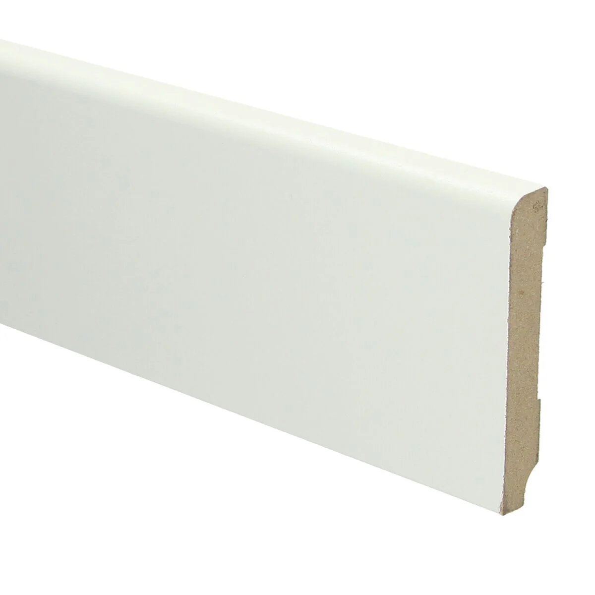 MDF Koloniale Plint 90×15 RAL 9010 Zuiver Wit 16003