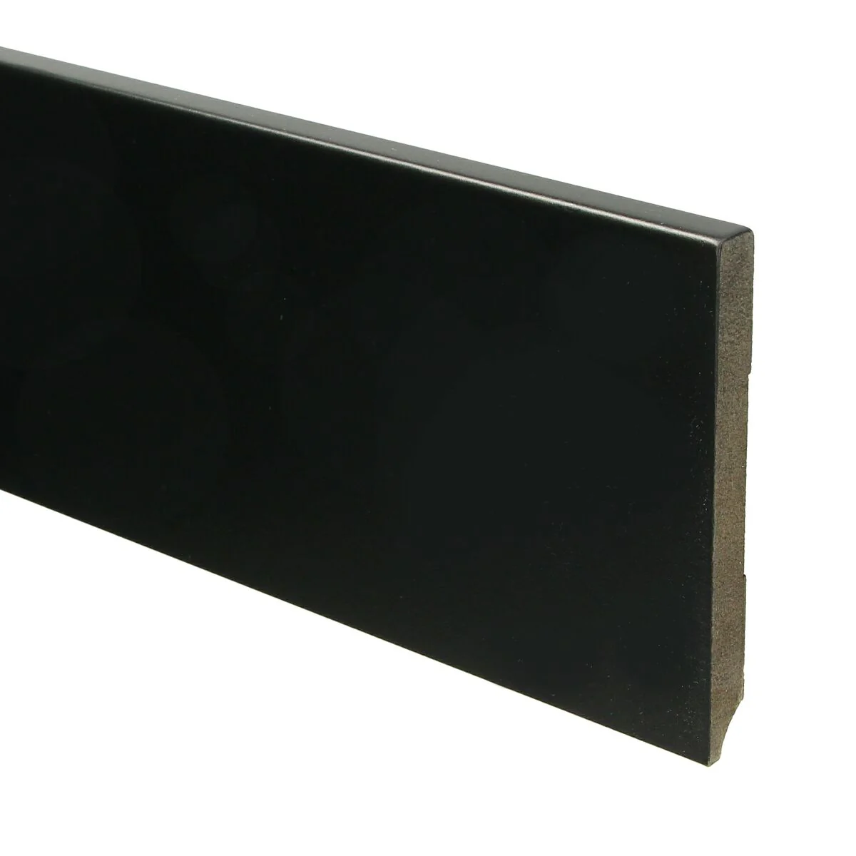 MDF Moderne Plint 120×12 RAL 9005 Zwart 15938