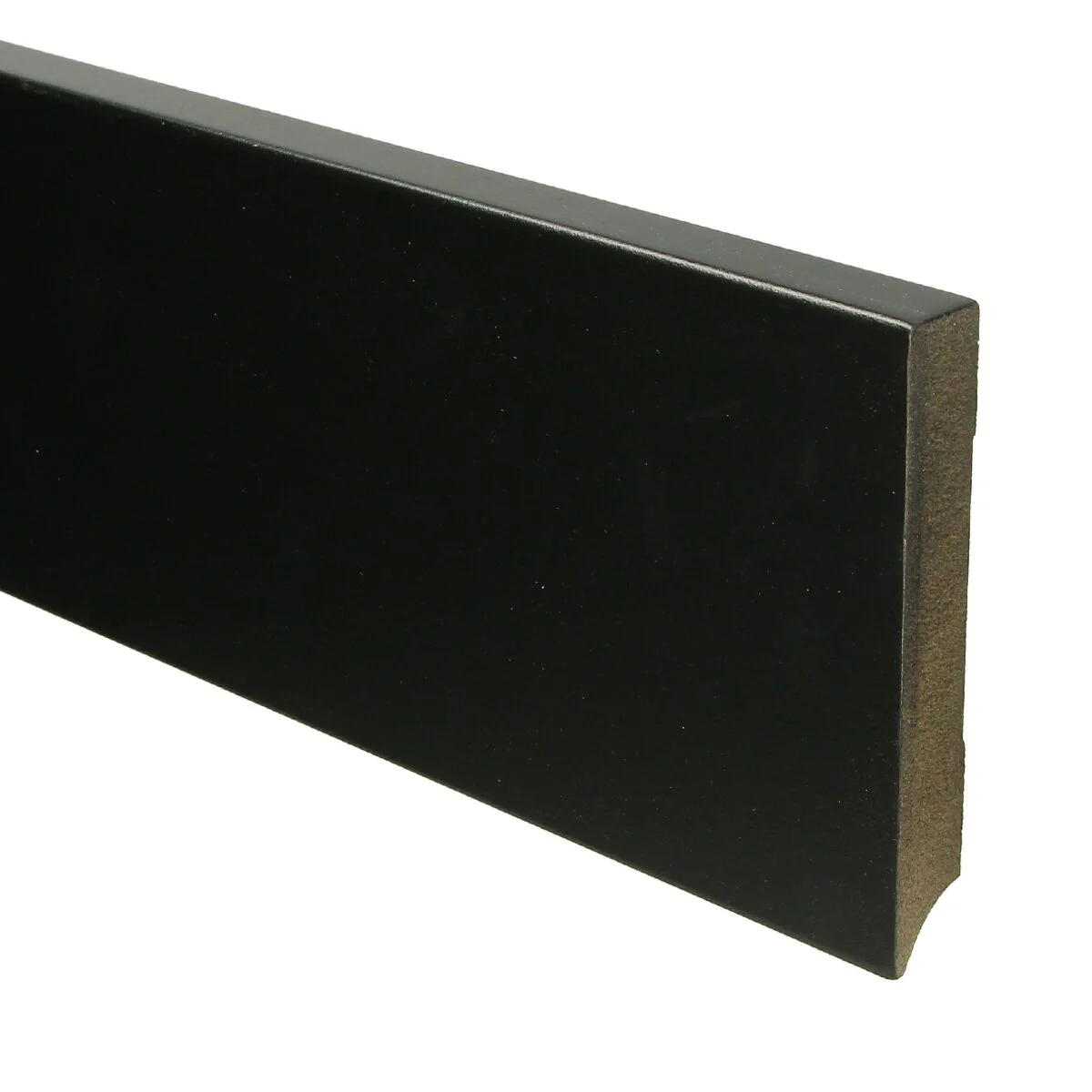 MDF Moderne Plint 120×18 RAL 9005 Zwart 15946