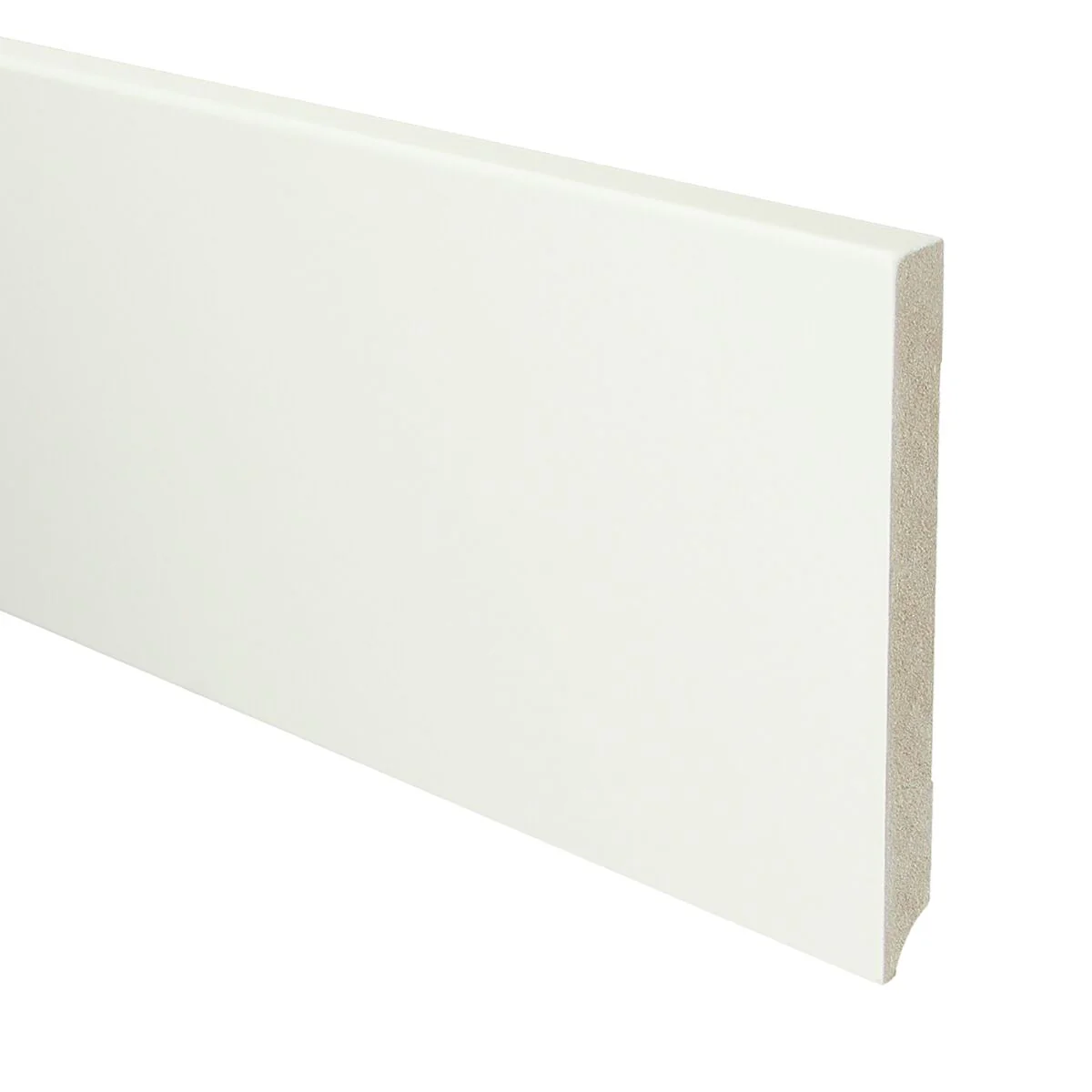 MDF Moderne Plint 150×15 RAL 9016 Verkeerswit 15961