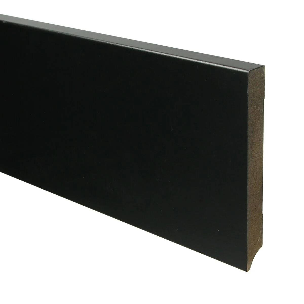 MDF Moderne Plint 150×18 RAL 9005 Zwart 15947