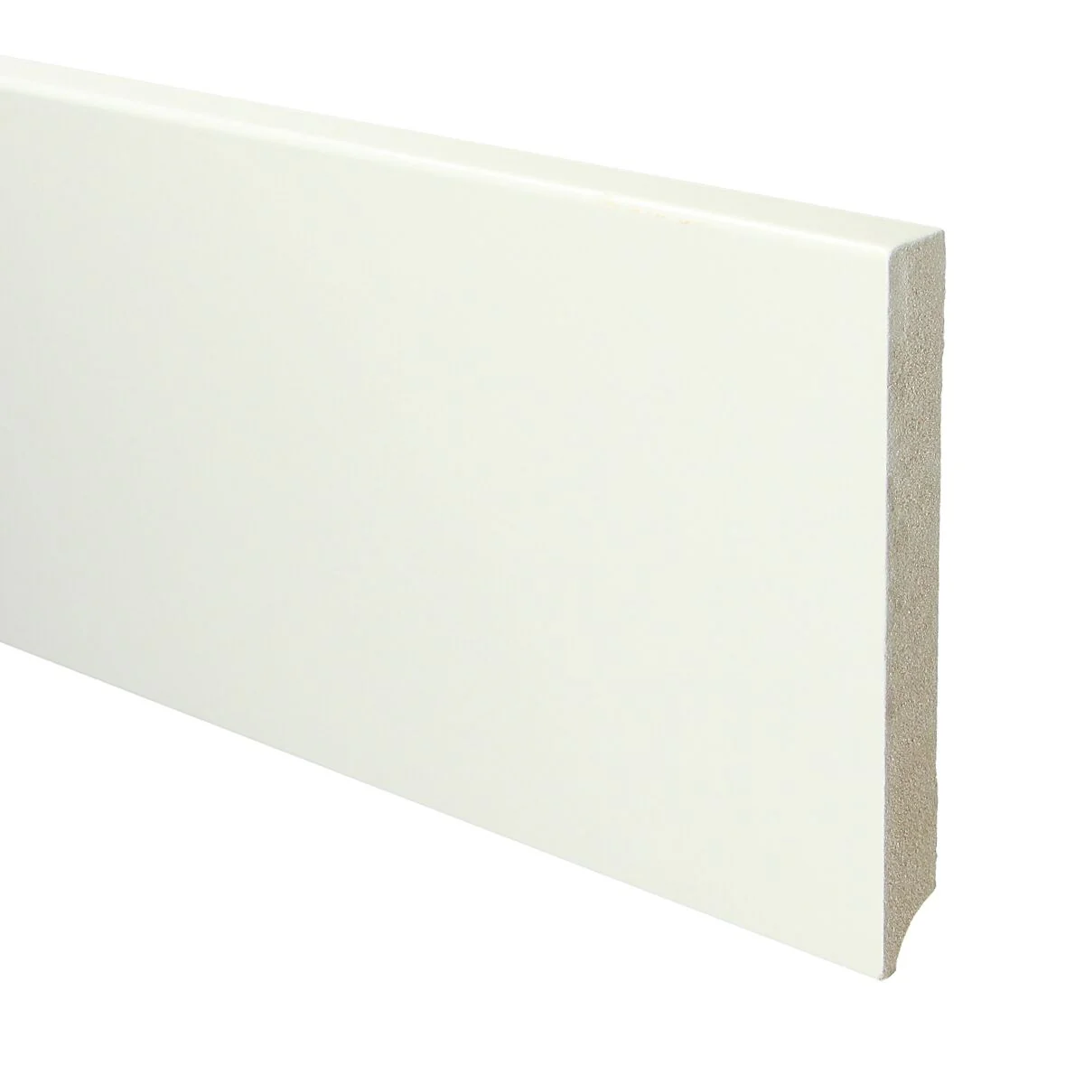 MDF Moderne Plint 150×18 RAL 9016 Verkeerswit 15965