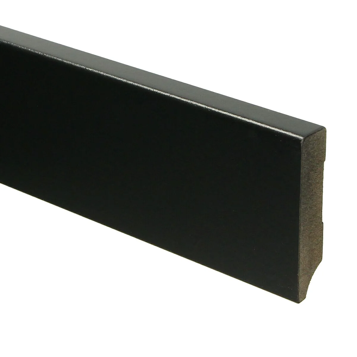 MDF Moderne Plint 70×15 RAL 9005 Zwart 15939