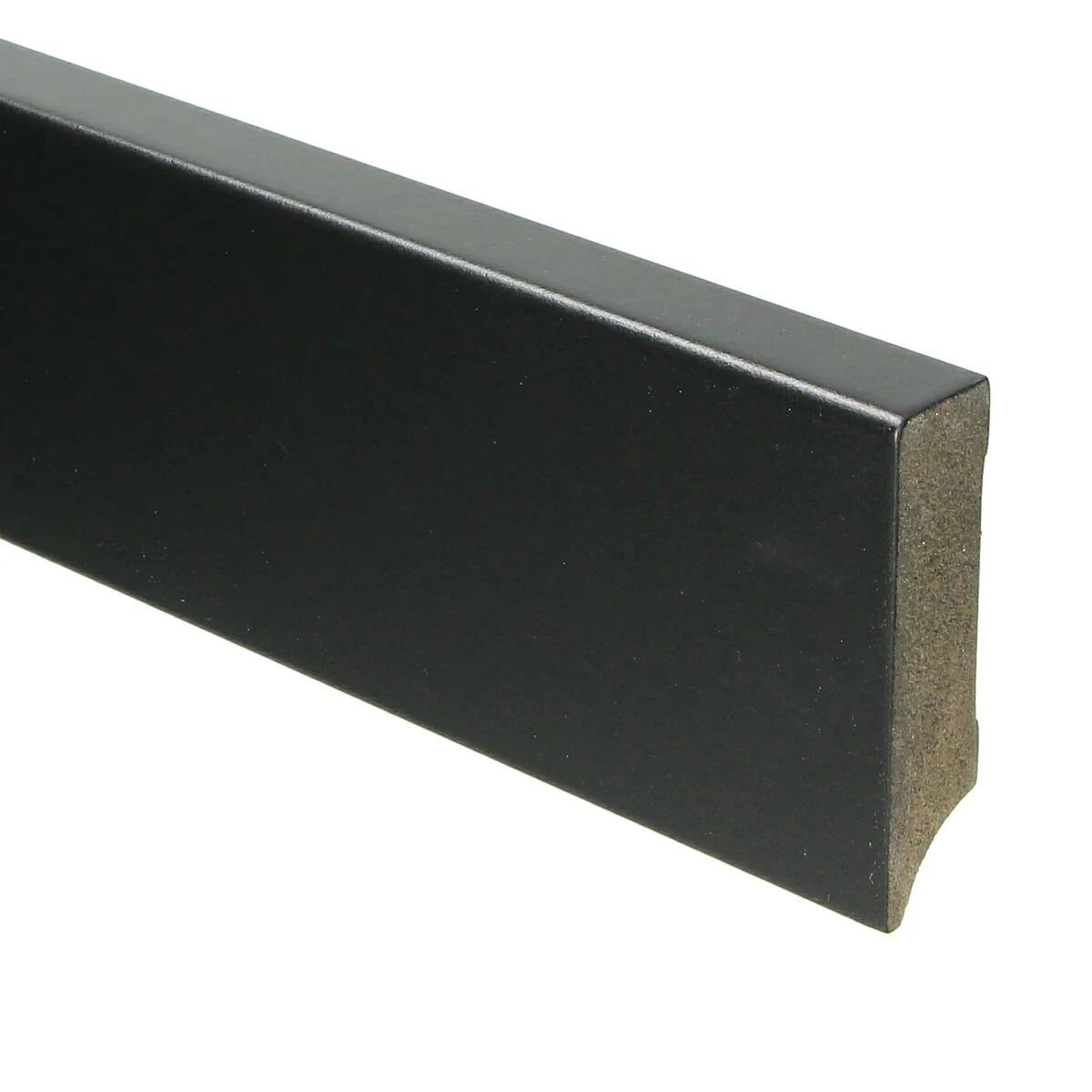 MDF Moderne Plint 70×18 RAL 9005 Zwart 15944