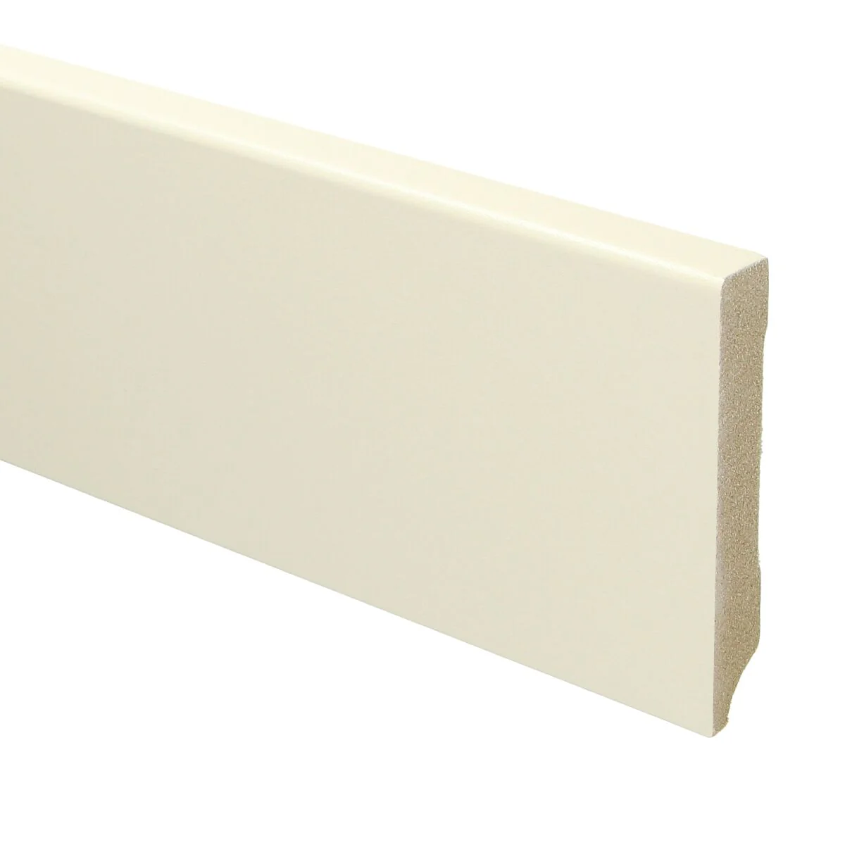 MDF Moderne Plint 90×15 RAL 9001 Cremewit 15928