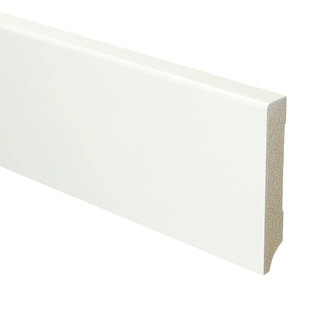 MDF Moderne Plint 90×15 RAL 9016 Verkeerswit 15952