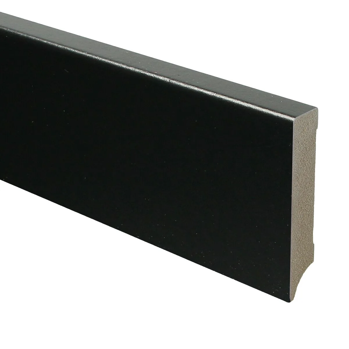 MDF Moderne Plint 90×18 RAL 9005 Zwart 15945