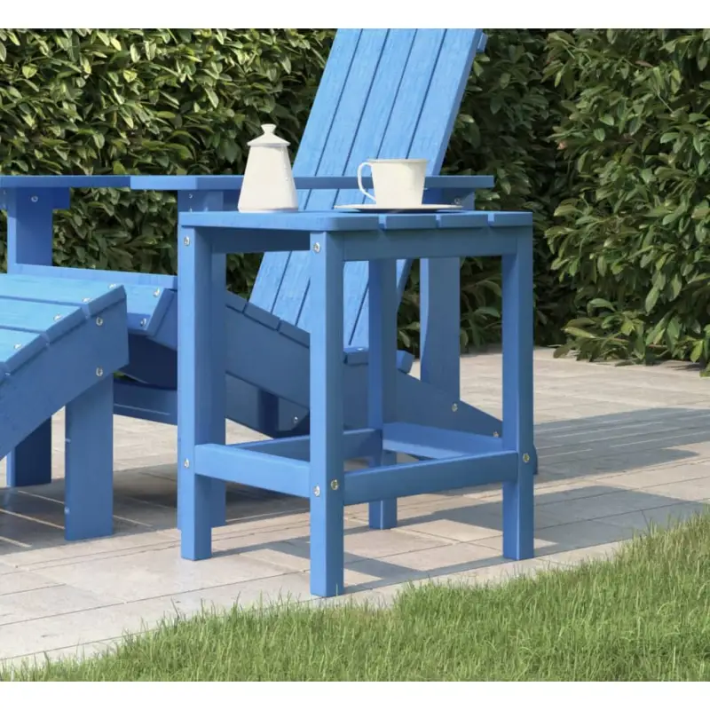Minimalistische Adirondack Tuin Tafel van Weerbestendig HDPE