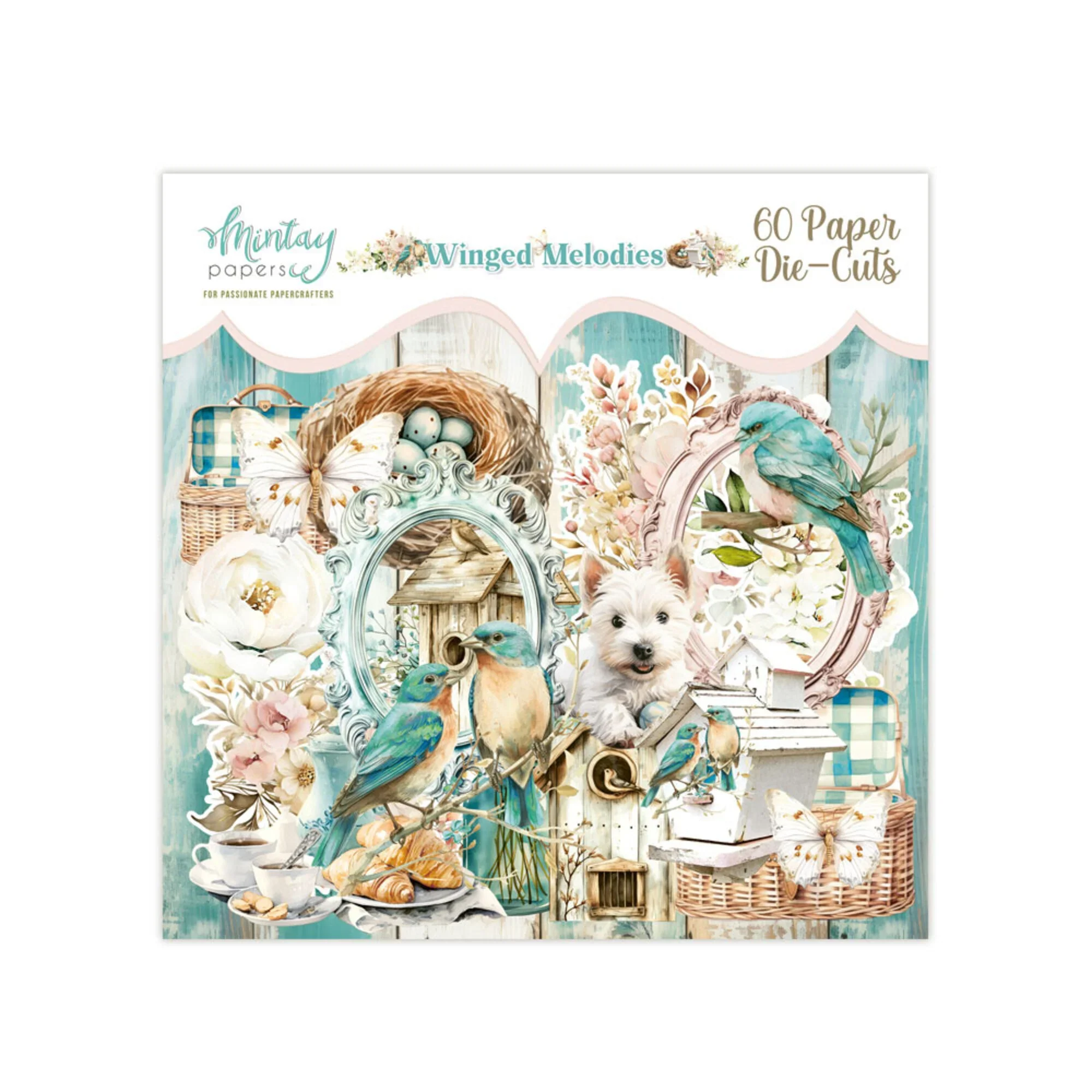 Mintay Papers Winged Melodies die-cuts