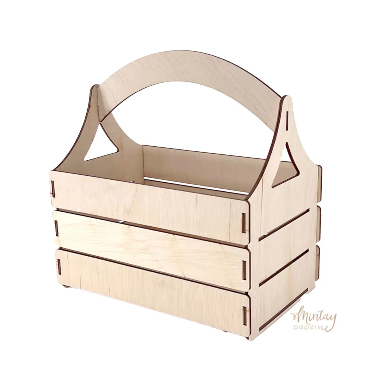 Mintay Papers – Woodies Decor Basket