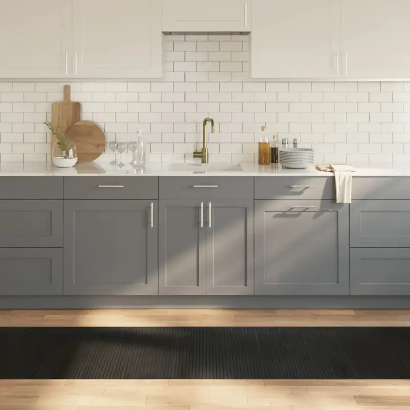 Modern bamboe vloerkleed in neutrale kleuren voor een natuurlijke uitstraling