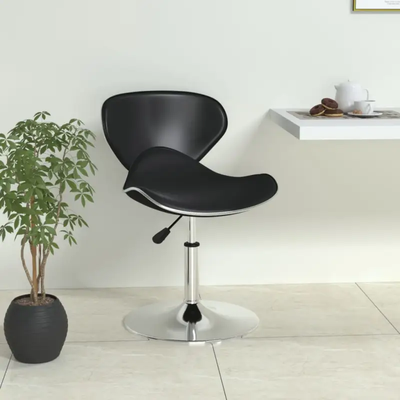 Moderne barkruk met kunstlederen zitcomfort