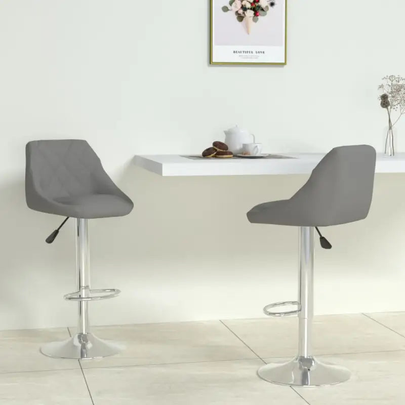 Moderne Barkruk met Kunstleren Bekleding en Comfort