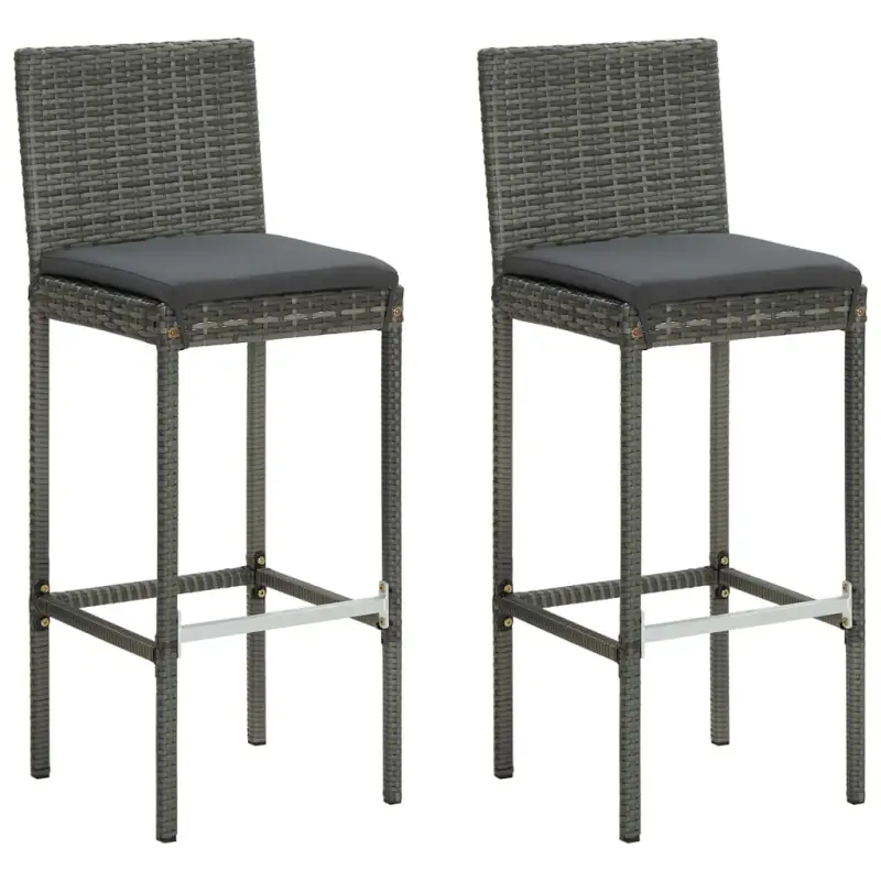 Moderne tuinstoelen met poly rattan voor een eigentijdse eetruimte