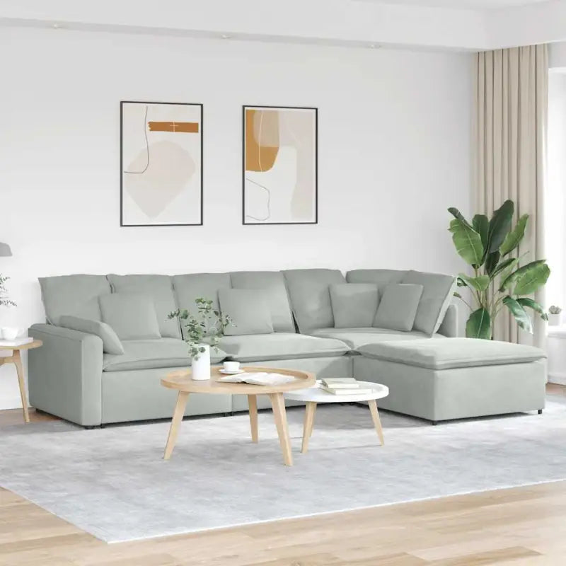 Modulaire bank met elegante design en verstelbare totale afmetingen