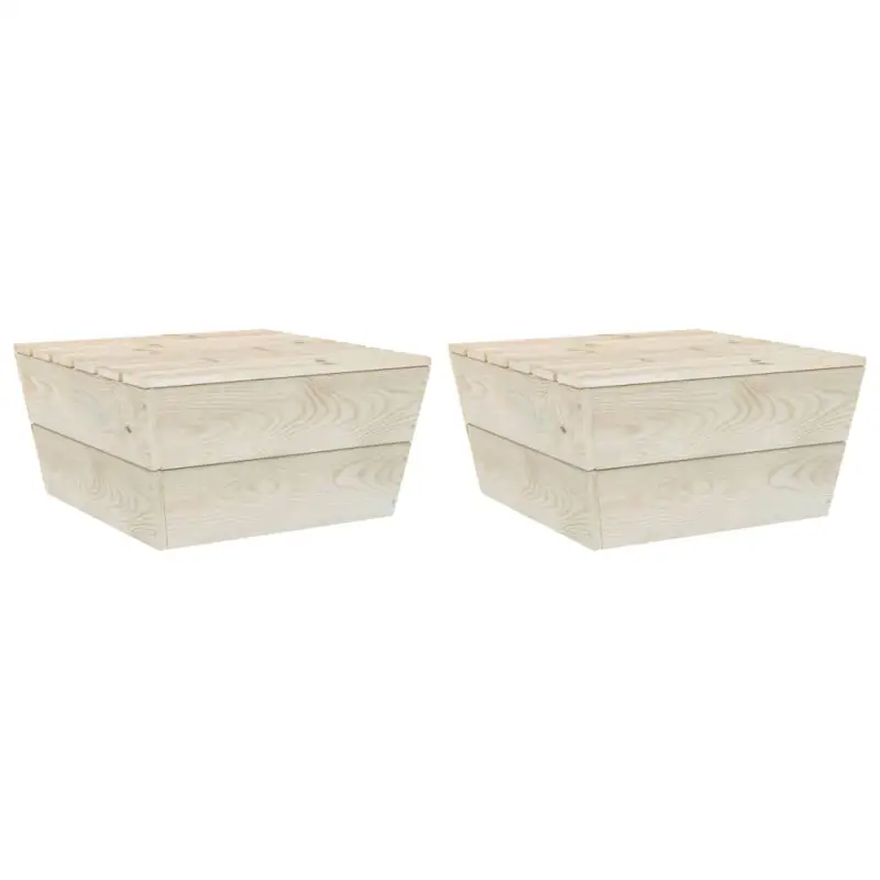 Modulaire tuinbankset met geïmpregneerd vurenhout voor buitengebruik