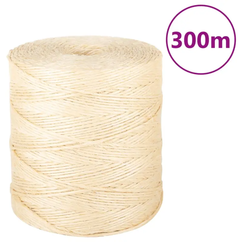 Natuurlijk sisal touw voor huishoudelijk en professionele toepassingen