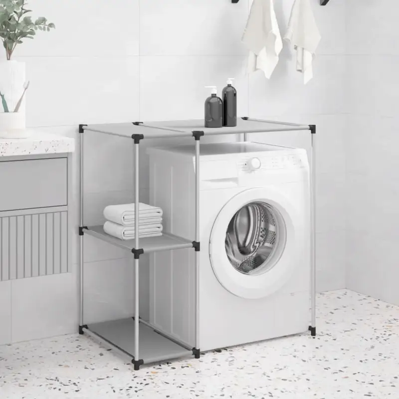 Opbergrek voor boven de wasmachine met stevige ijzeren frame