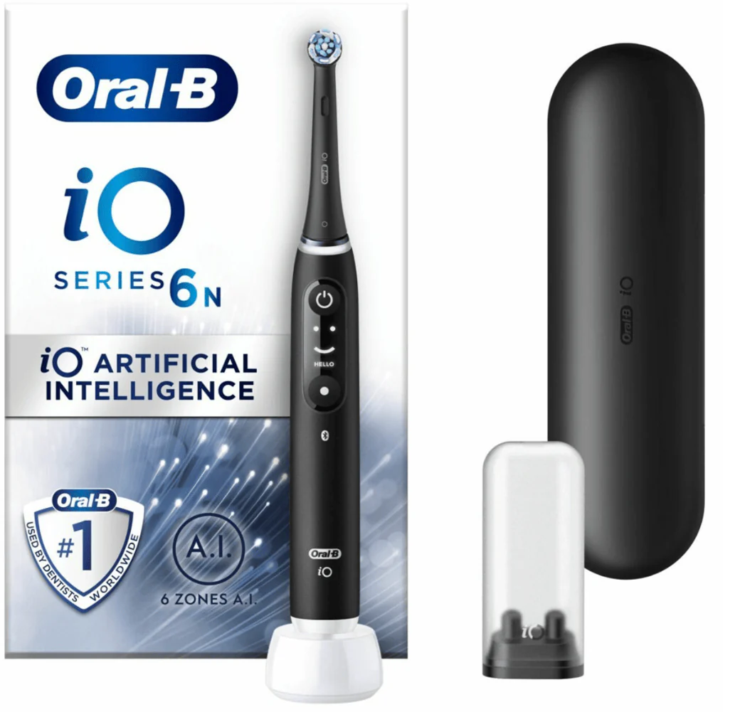 Oral-B iO Series 6n Black Lava Incl. 2 opzetborstels