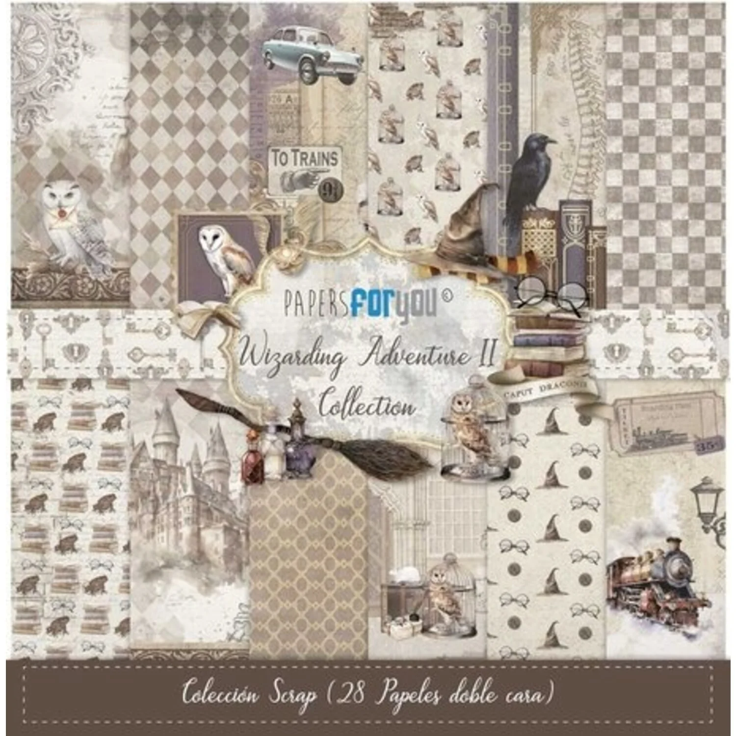 Papers for You – Wizarding Adventure II Collection 8×8 inch
