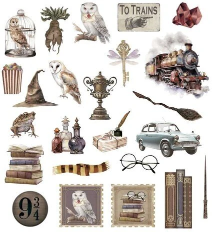 Papers for You – Wizarding Adventure II – Set Die Cuts