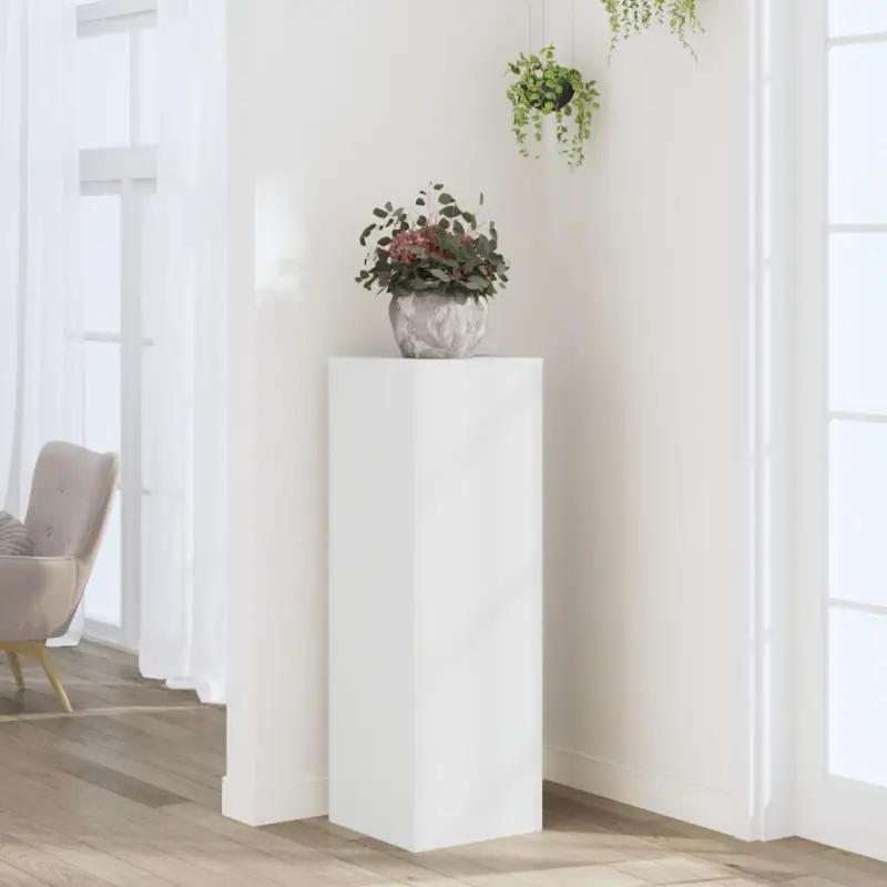 Plantenstandaard van bewerkt hout voor andere decoraties en eenvoudig schoon houden