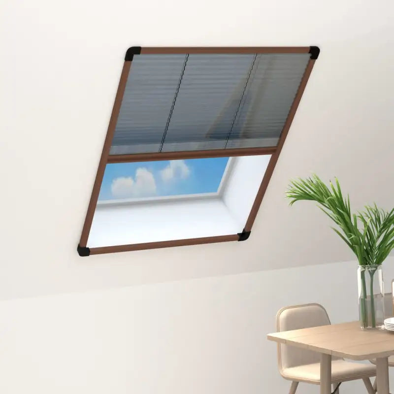 Plissé Raamhorren met Aluminium Frame voor Dakramen Veiliger en Frisser
