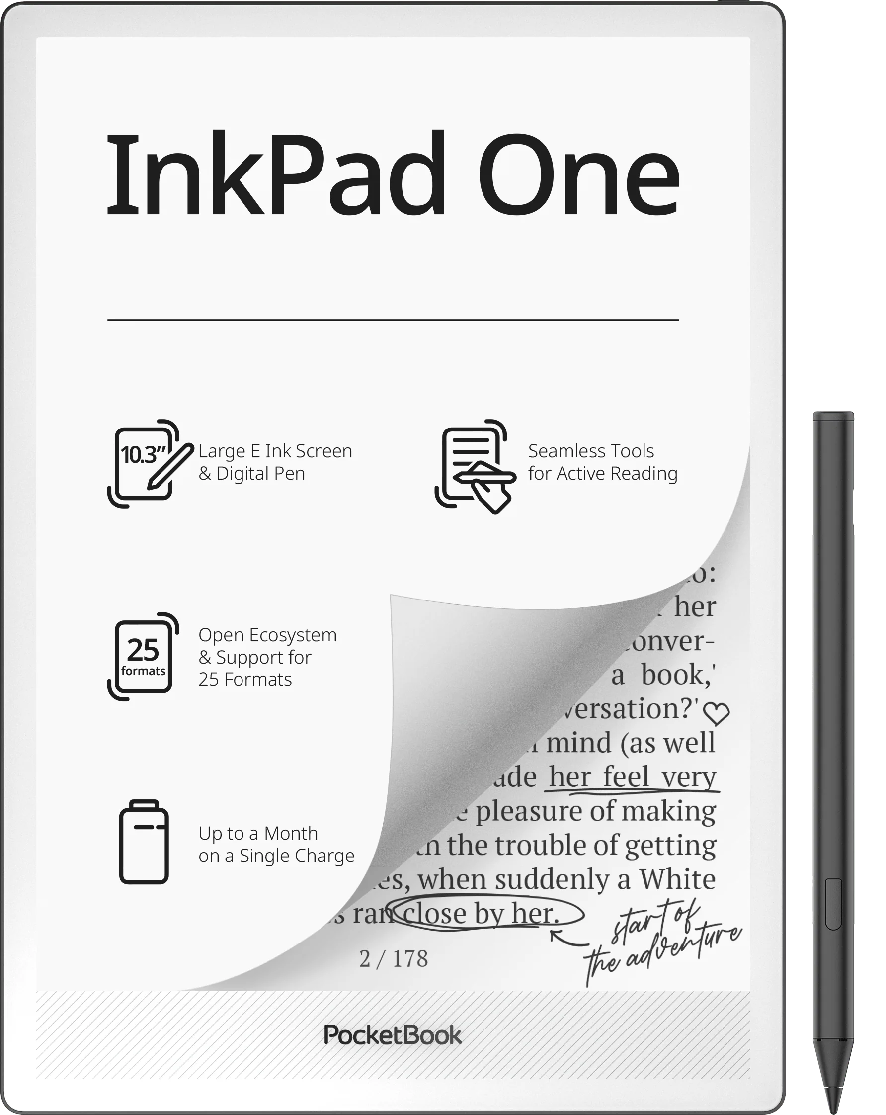Pocketbook InkPad One Matte Black