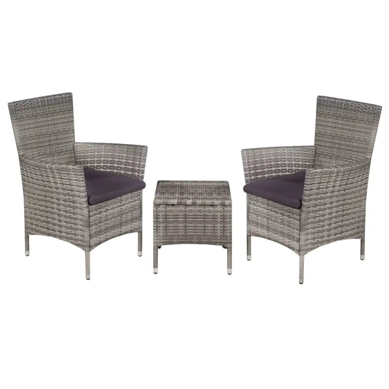 Poly Rattan Tuinset met levering bevat voor een eigentijdse buitenruimte
